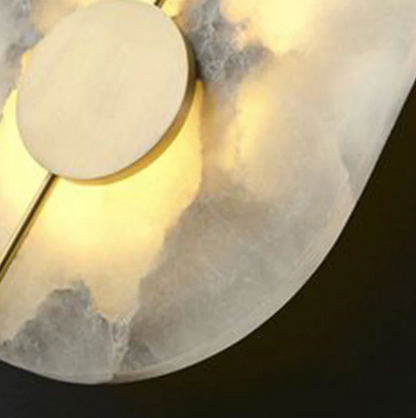 Kinkiet ścienny LED z naturalnego kamienia – nowoczesna lampa dekoracyjna