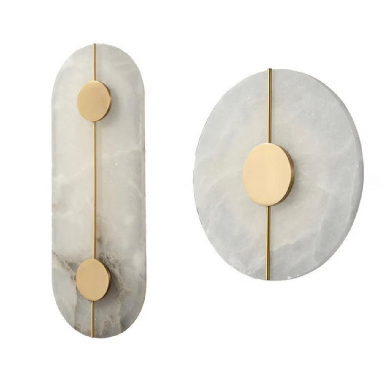 Kinkiet ścienny LED z naturalnego kamienia – nowoczesna lampa dekoracyjna