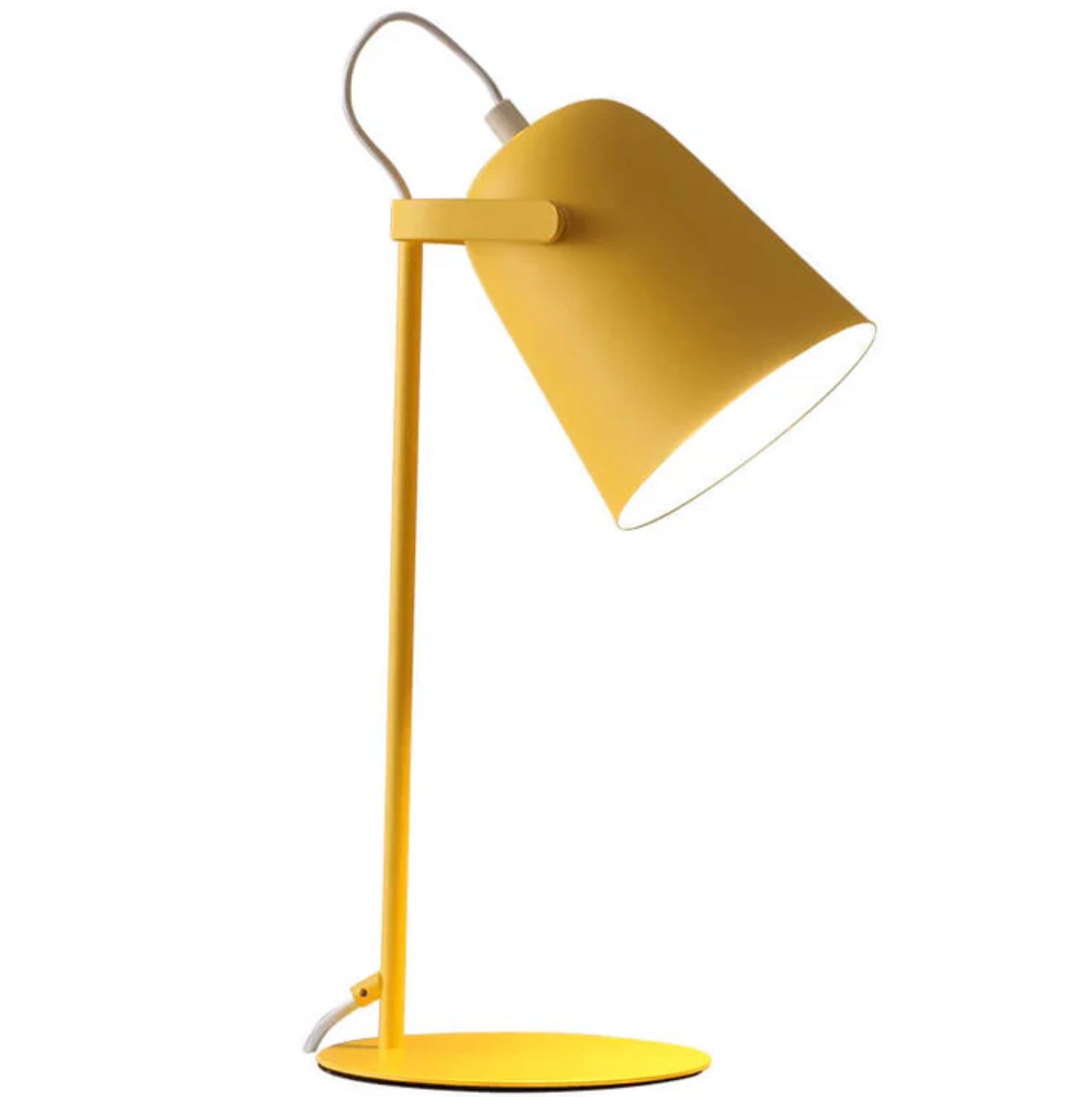 Nowoczesna lampa biurkowa metalowa – regulowana lampka stołowa do czytania