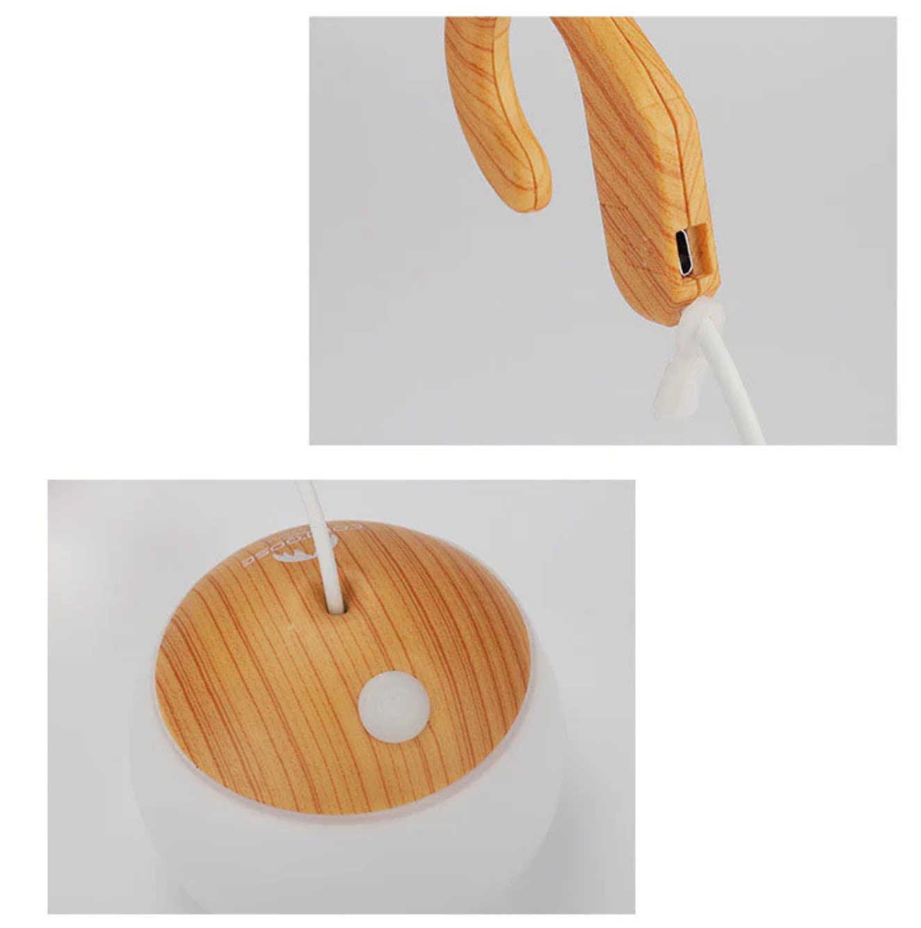 Przenośna lampa biwakowa LED z uchwytem – styl outdoor & scandi