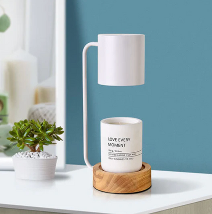 Lampa stołowa do świec – nowoczesny podgrzewacz w stylu minimalistycznym