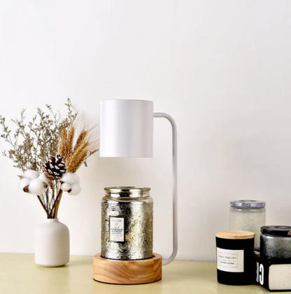 Lampa stołowa do świec – nowoczesny podgrzewacz w stylu minimalistycznym