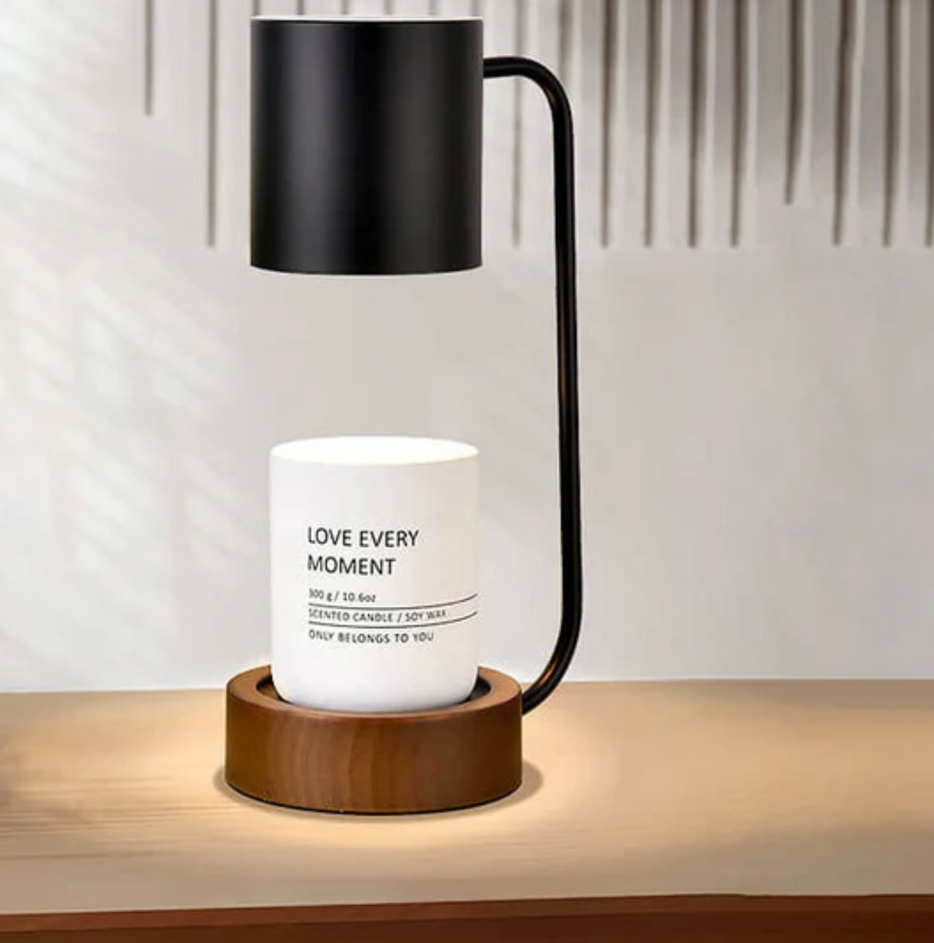 Lampa stołowa do świec – nowoczesny podgrzewacz w stylu minimalistycznym