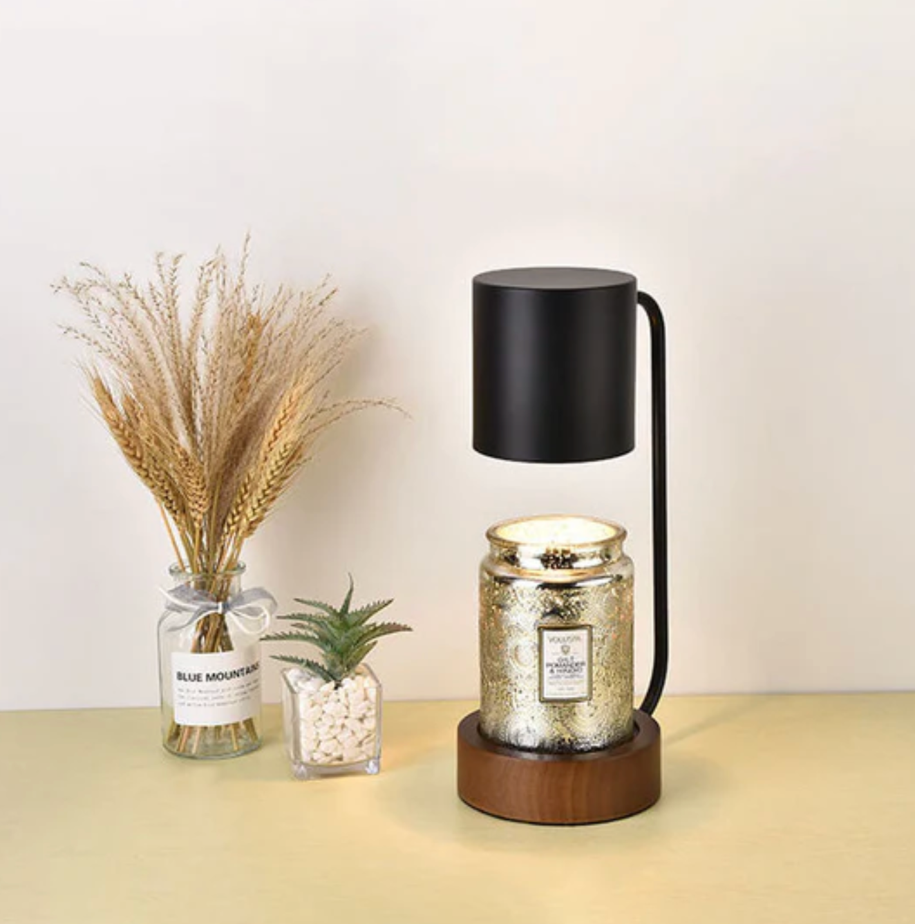 Lampa stołowa do świec – nowoczesny podgrzewacz w stylu minimalistycznym