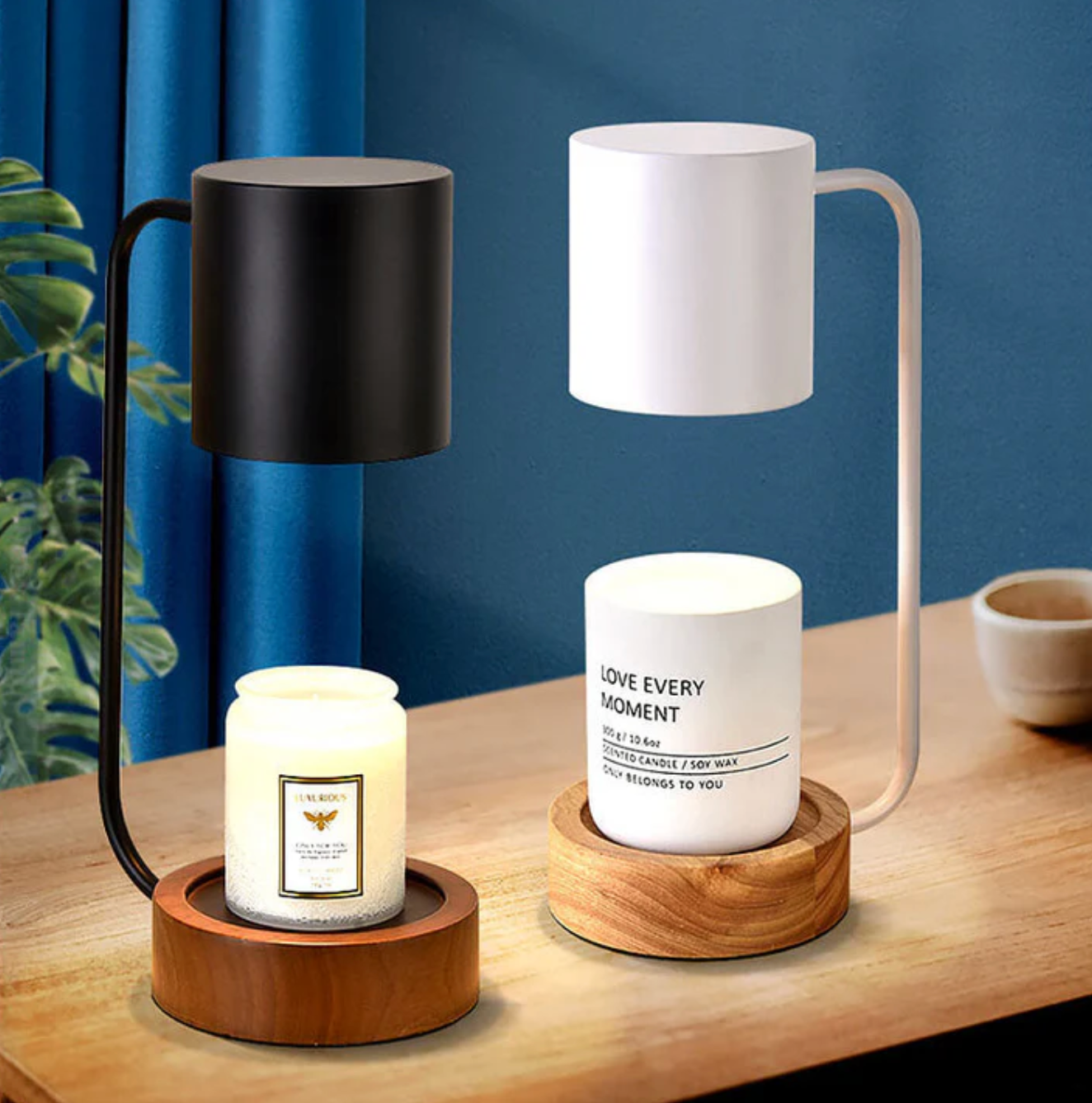 Lampa stołowa do świec – nowoczesny podgrzewacz w stylu minimalistycznym