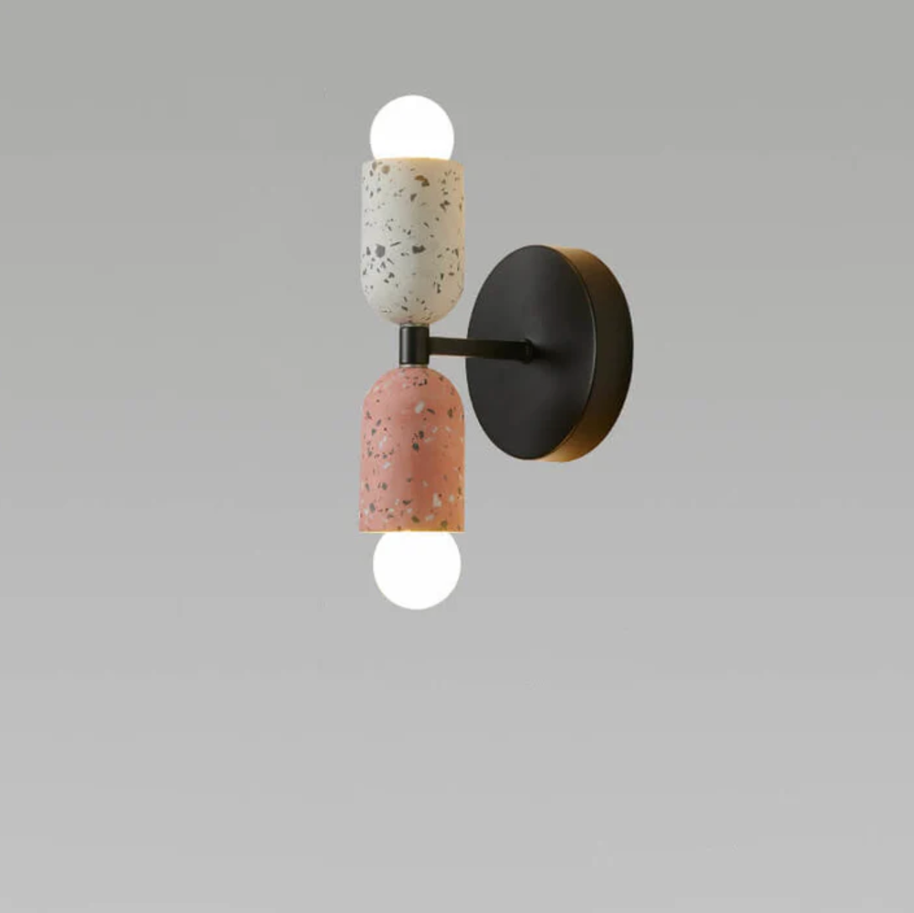 Nowoczesny kinkiet ścienny LED terrazzo – designerskie oświetlenie dekoracyjne