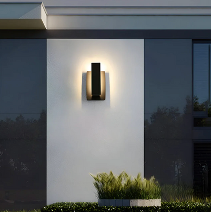 Nowoczesny kinkiet zewnętrzny LED – minimalistyczna lampa elewacyjna