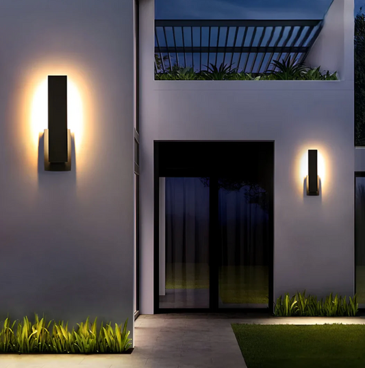 Nowoczesny kinkiet zewnętrzny LED – minimalistyczna lampa elewacyjna