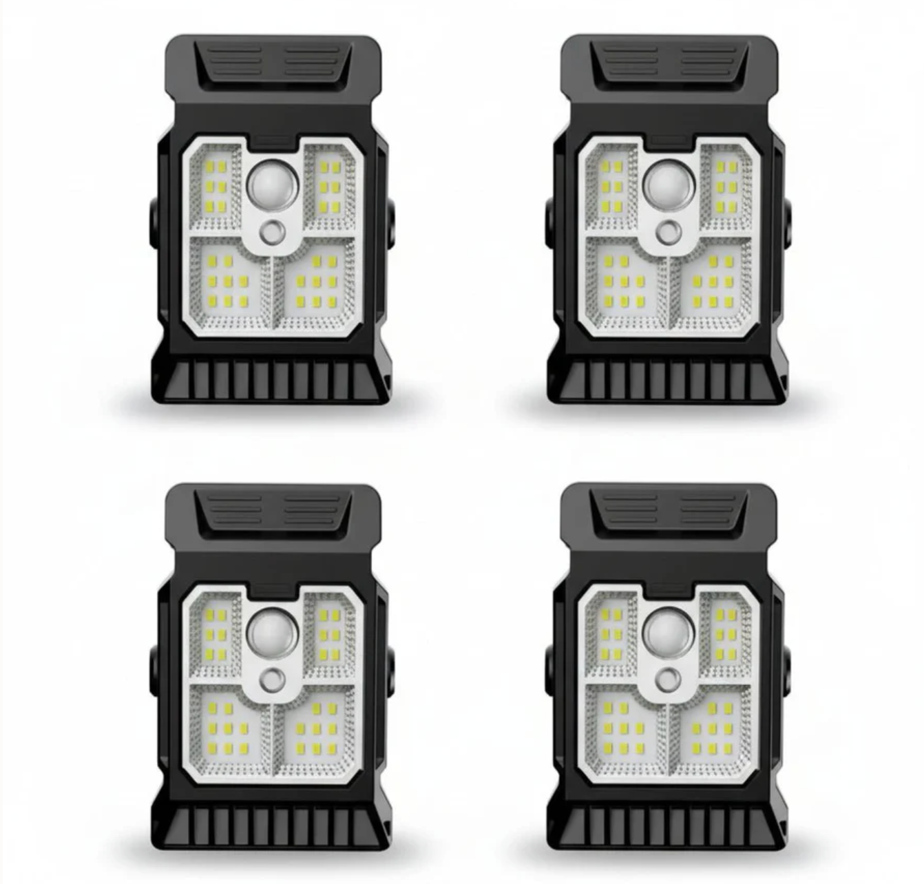 Solarna lampa LED z czujnikiem ruchu IP65 – zewnętrzne oświetlenie na ogród, balkon i taras