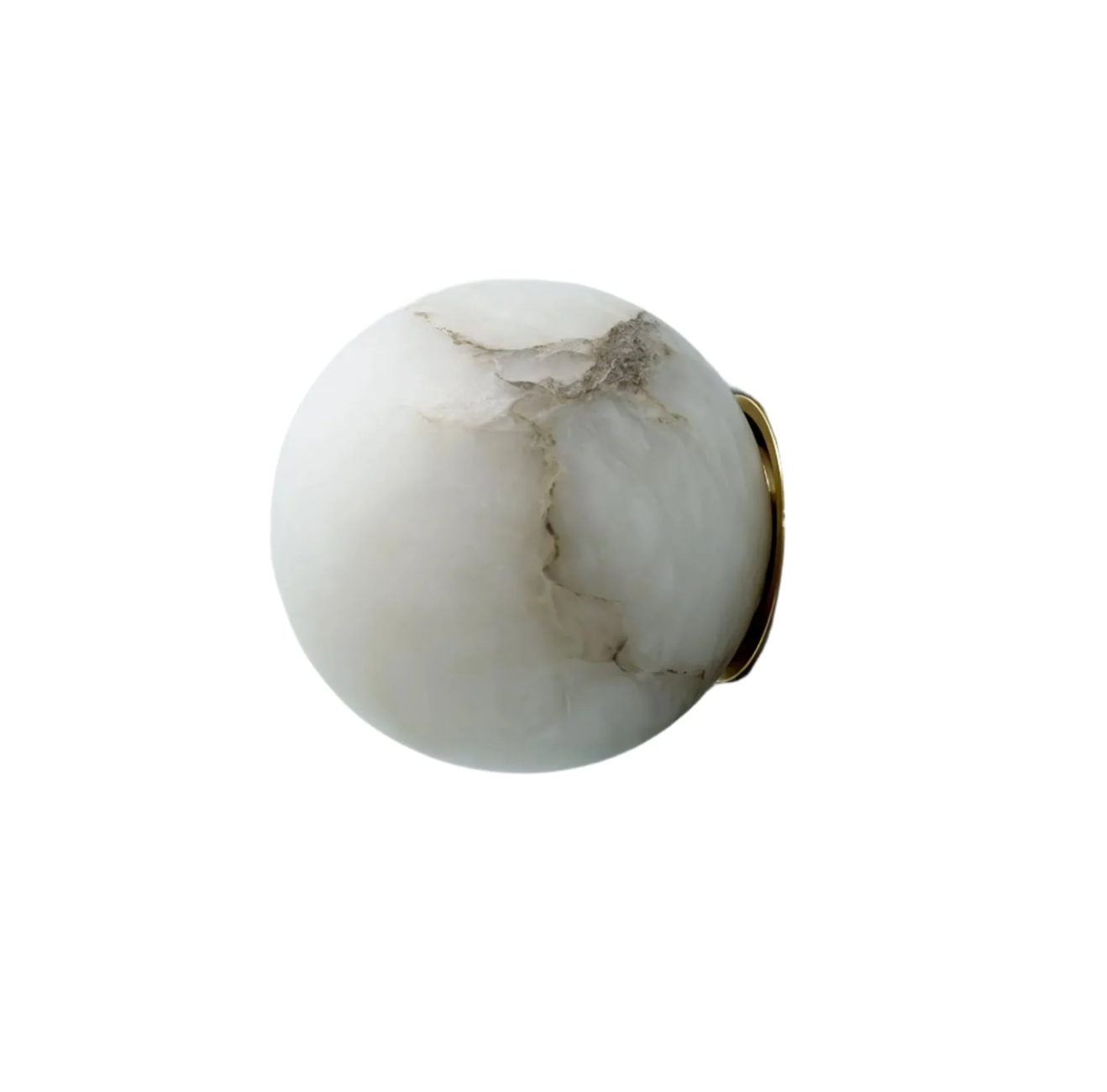 Kinkiet ścienny kula marmurowa LED – nowoczesna lampa dekoracyjna