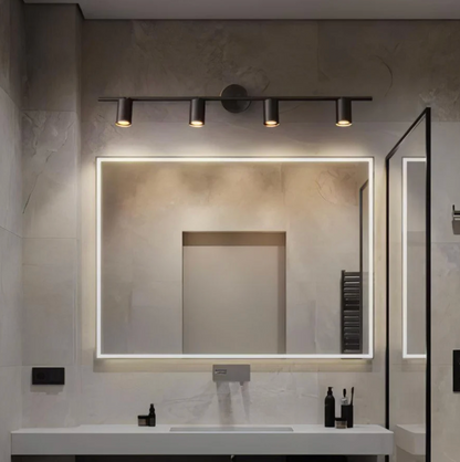 Nowoczesny plafon sufitowy LED z regulowanymi reflektorami – lampa listwa 1/2/3/4 punkty