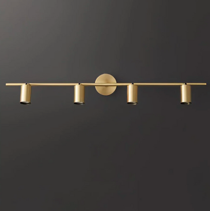 Nowoczesny plafon sufitowy LED z regulowanymi reflektorami – lampa listwa 1/2/3/4 punkty