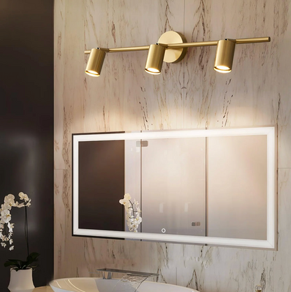 Nowoczesny plafon sufitowy LED z regulowanymi reflektorami – lampa listwa 1/2/3/4 punkty