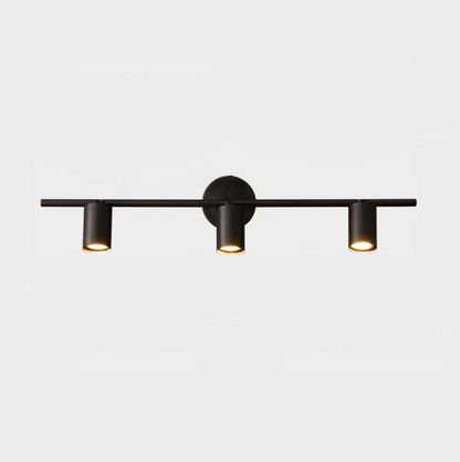 Nowoczesny plafon sufitowy LED z regulowanymi reflektorami – lampa listwa 1/2/3/4 punkty