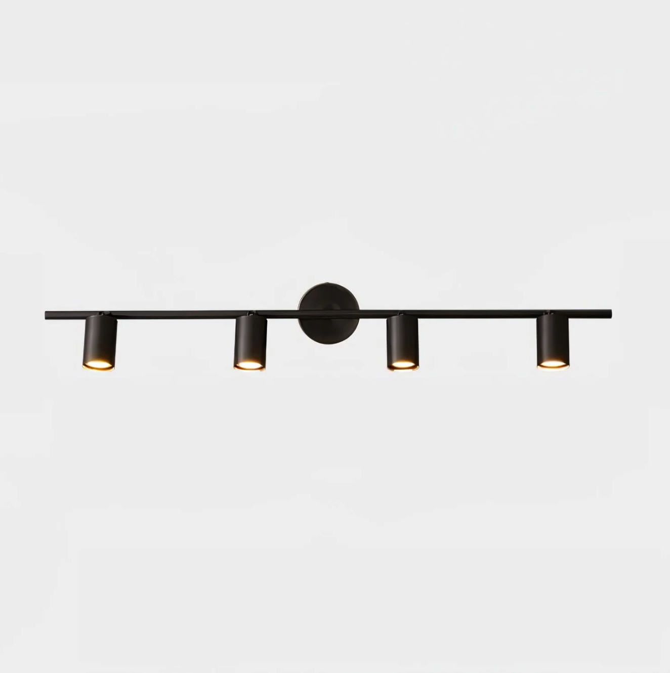 Nowoczesny plafon sufitowy LED z regulowanymi reflektorami – lampa listwa 1/2/3/4 punkty