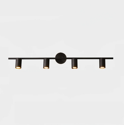 Nowoczesny plafon sufitowy LED z regulowanymi reflektorami – lampa listwa 1/2/3/4 punkty