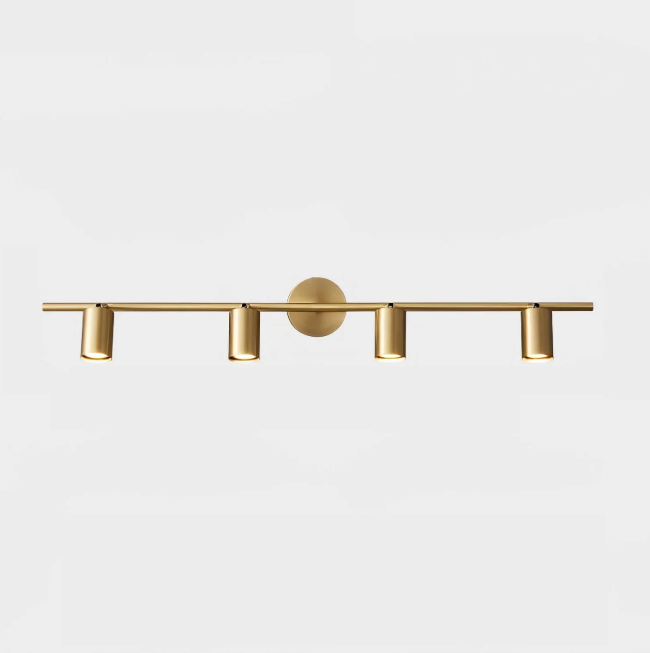 Nowoczesny plafon sufitowy LED z regulowanymi reflektorami – lampa listwa 1/2/3/4 punkty