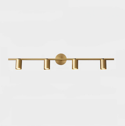 Nowoczesny plafon sufitowy LED z regulowanymi reflektorami – lampa listwa 1/2/3/4 punkty