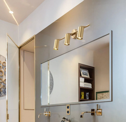 Nowoczesny plafon sufitowy LED z regulowanymi reflektorami – lampa listwa 1/2/3/4 punkty