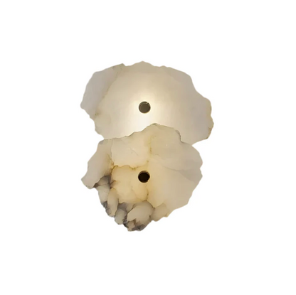 Nowoczesny kinkiet ścienny LED – dekoracyjna lampa w stylu organicznym