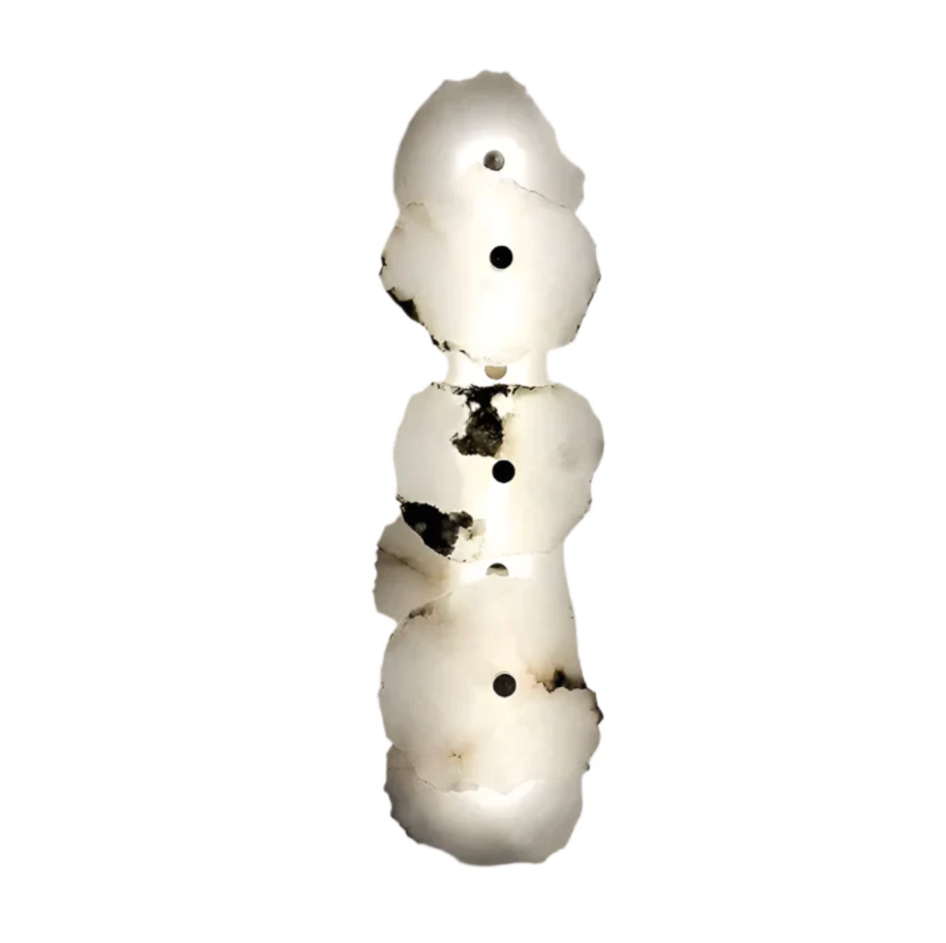 Nowoczesny kinkiet ścienny LED – dekoracyjna lampa w stylu organicznym