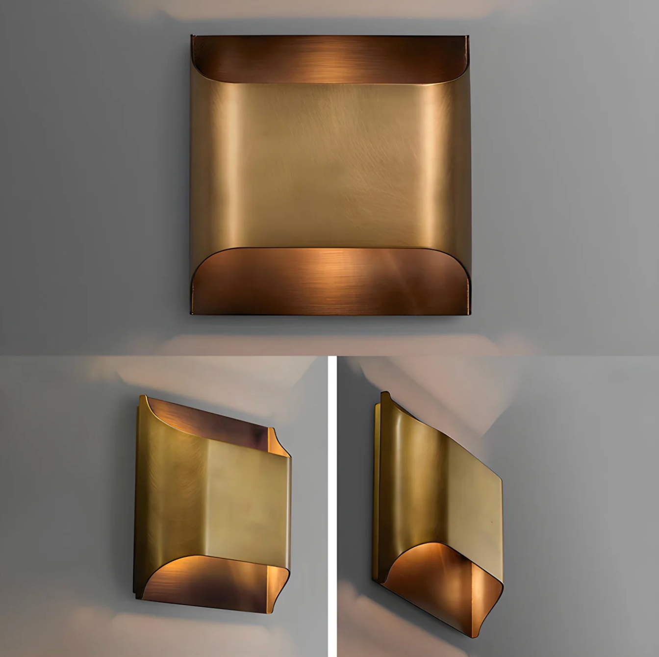 Nowoczesna lampa ścienna LED – kinkiet aluminiowy góra-dół do salonu i sypialni