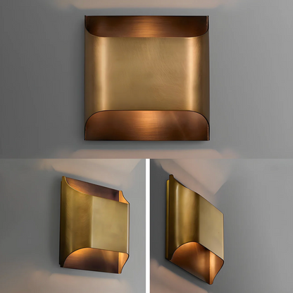 Nowoczesna lampa ścienna LED – kinkiet aluminiowy góra-dół do salonu i sypialni