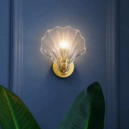 Kinkiet Ścienny Lampa LED w Kształcie Muszli