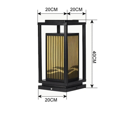 Nowoczesna lampa ogrodowa stojąca – dekoracyjne oświetlenie zewnętrzne