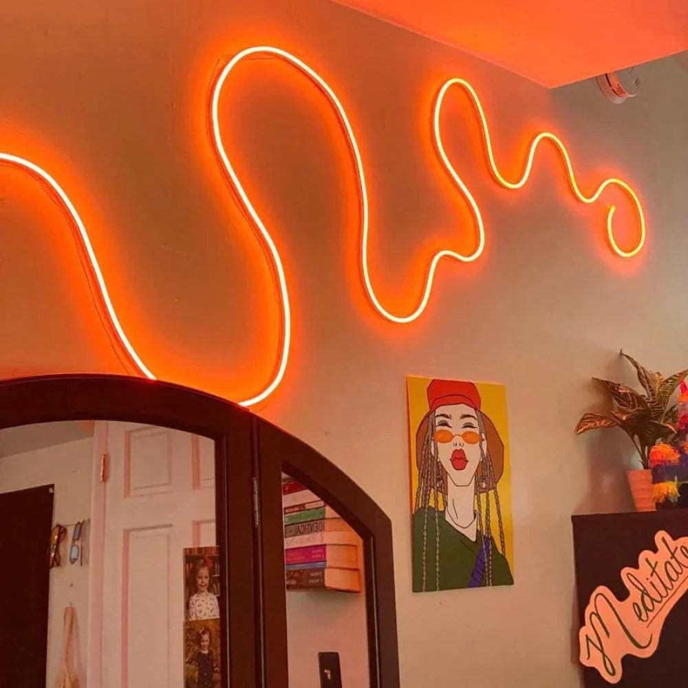 Sterowana aplikacją taśma LED Neon RGB z synchronizacją muzyki 2