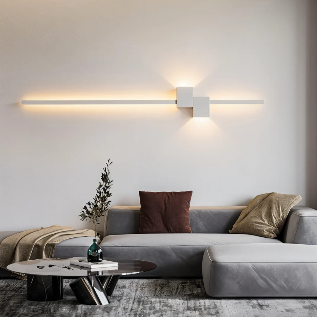 Velora | Nowoczesna, podłużna lampa ścienna LED 10