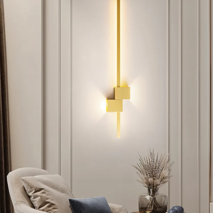 Velora | Nowoczesna, podłużna lampa ścienna LED 7