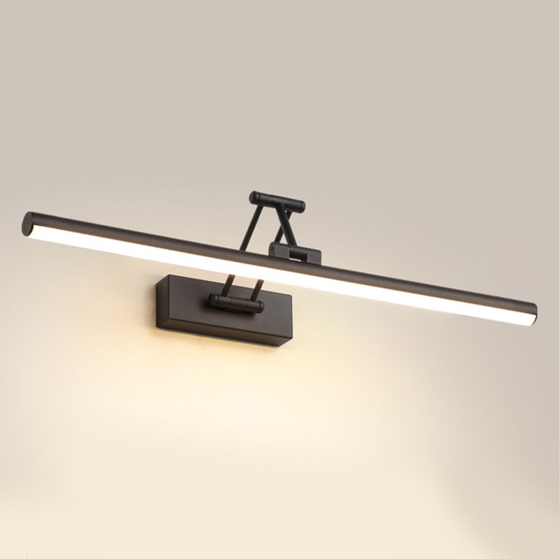 Volo Regulowana Liniowa Lampa Ścienna Kinkiet Czarny/Biały. Sypialnia 3