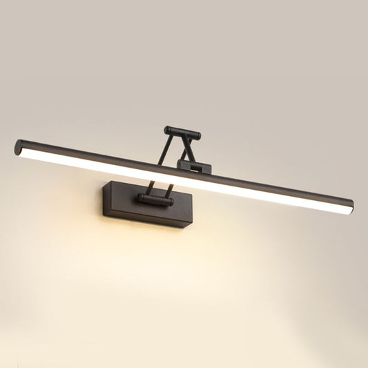 Volo Regulowana Liniowa Lampa Ścienna Kinkiet Czarny/Biały. Sypialnia 3