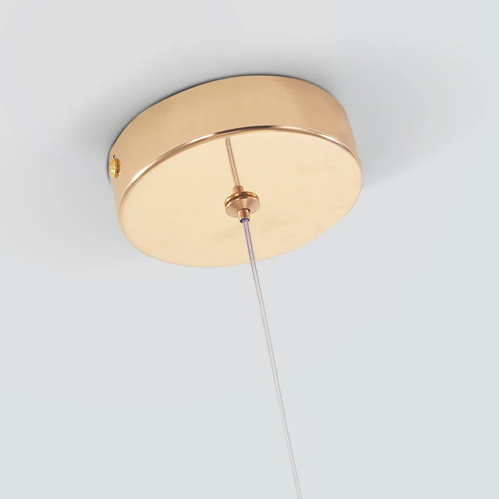 Złota lampa wisząca Teardrop 6