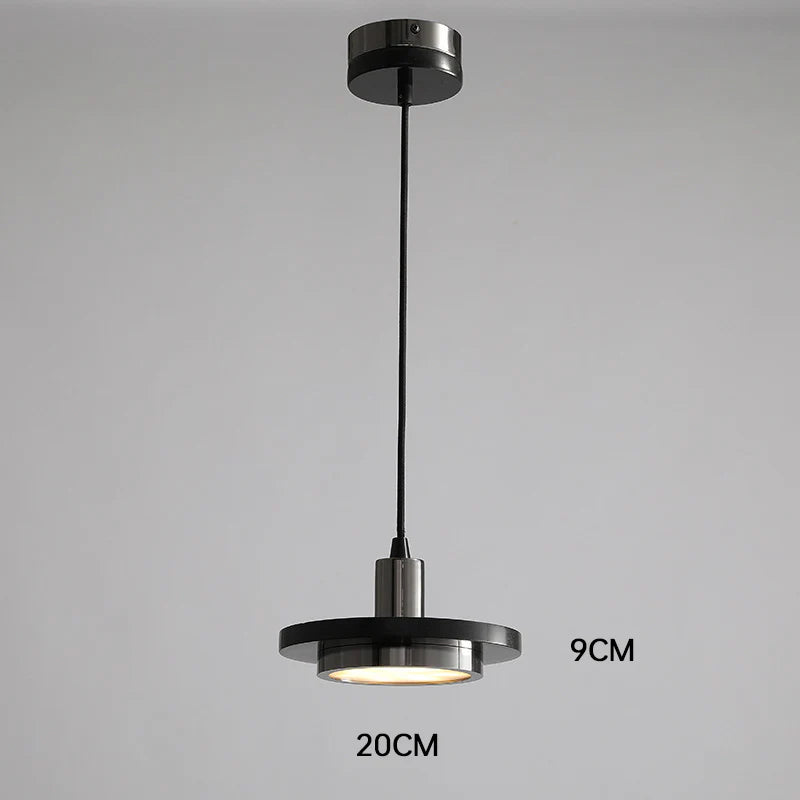 Nowoczesna Lampa Wisząca z Detalem w Stylu Marmuru