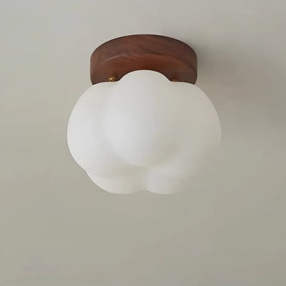 Nowoczesna Lampa Sufitowa z Dekoracyjnym Kloszem