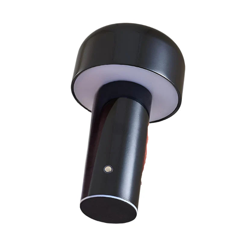 Nowoczesna lampa stołowa LED typu „grzybek” – przenośna, ładowalna, dotykowa