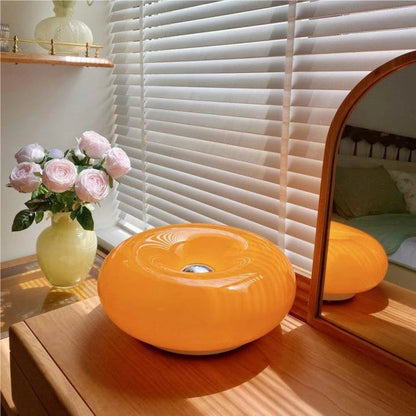 Lampa ścienna LED „donut” – designerska oprawa oświetleniowa z efektem świetlnej aureoli