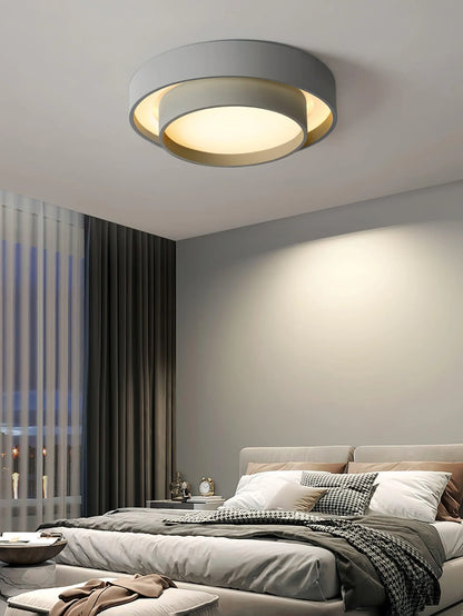 Nowoczesna Lampa Sufitowa LED – Elegancki Okrągły Plafon do Salonu i Sypialni
