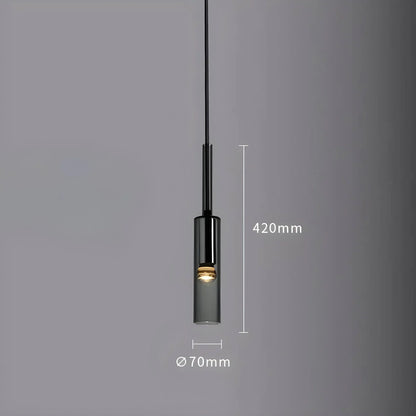 Nowoczesna lampa wisząca tuba – minimalistyczny design