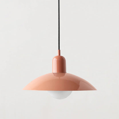 Nowoczesna lampa wisząca z dwukolorowym designem