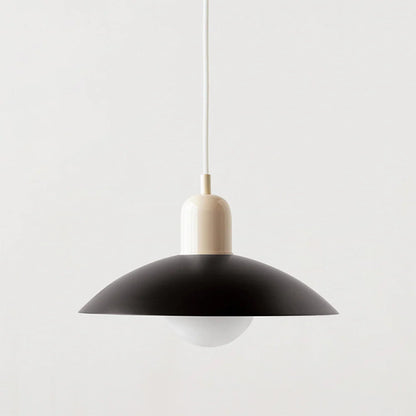 Nowoczesna lampa wisząca z dwukolorowym designem