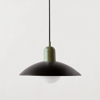 Nowoczesna lampa wisząca z dwukolorowym designem