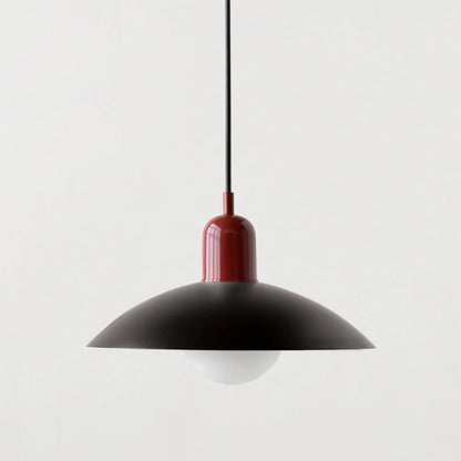 Nowoczesna lampa wisząca z dwukolorowym designem