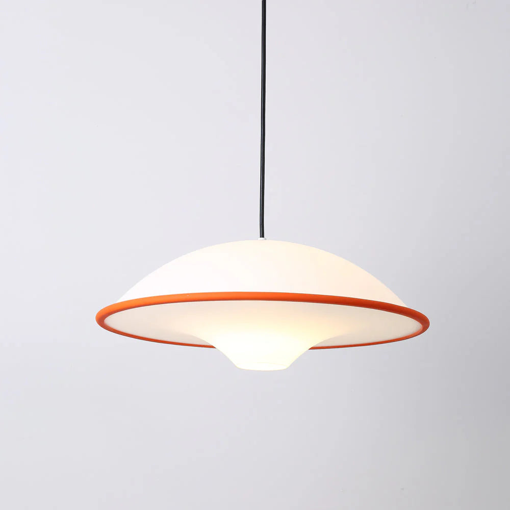 Nowoczesna Lampa Wisząca – Minimalistyczny Design z Owalnym Kloszem