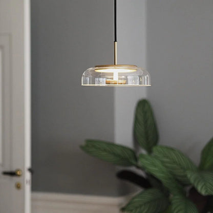 Nowoczesna Lampa Wisząca ze Szklanym Kloszem