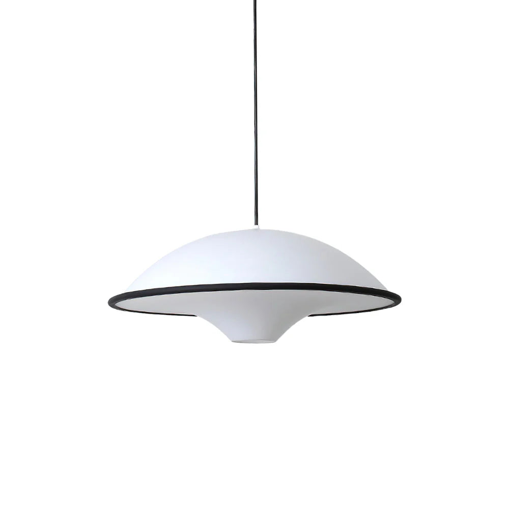 Nowoczesna Lampa Wisząca – Minimalistyczny Design z Owalnym Kloszem