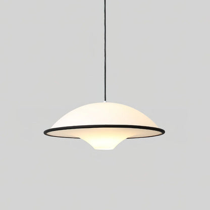 Nowoczesna Lampa Wisząca – Minimalistyczny Design z Owalnym Kloszem