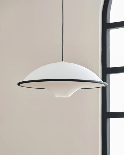 Nowoczesna Lampa Wisząca – Minimalistyczny Design z Owalnym Kloszem